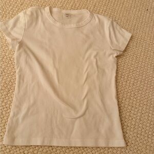 Leset white T-Shirt slim fit sz small